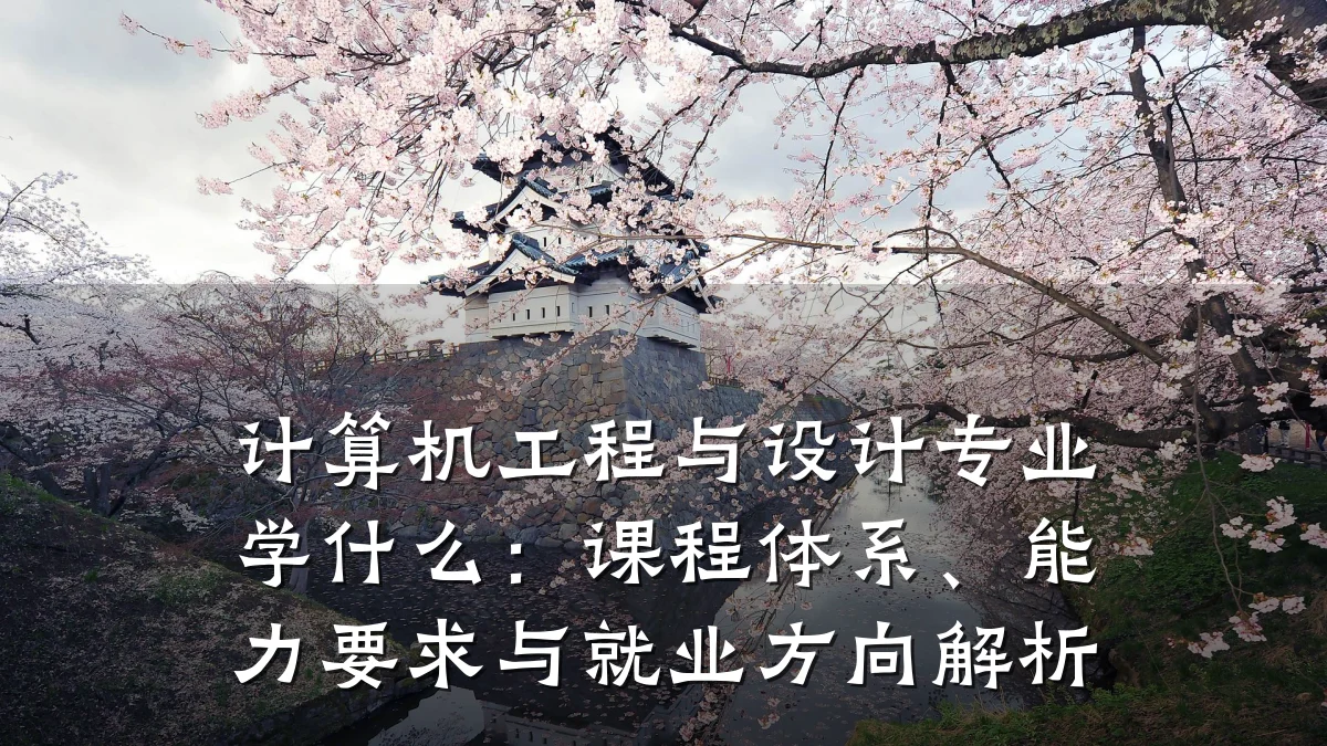 计算机工程与设计专业学什么：课程体系、能力要求与就业方向解析