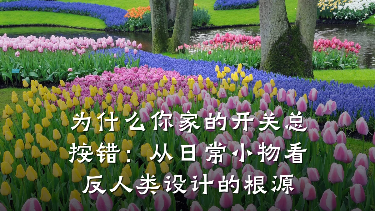 为什么你家的开关总按错:从日常小物看反人类设计的根源