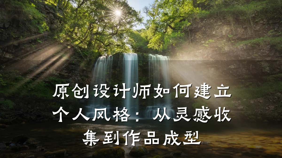 原创设计师如何建立个人风格：从灵感收集到作品成型