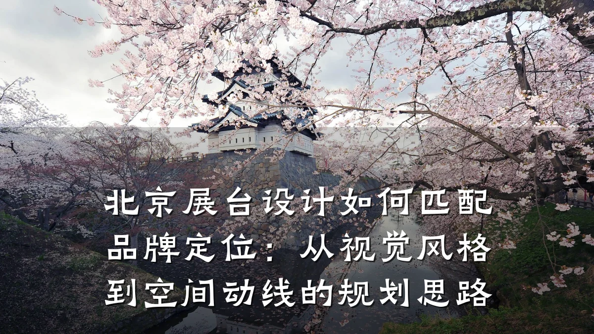 北京展台设计如何匹配品牌定位:从视觉风格到空间动线的规划思路