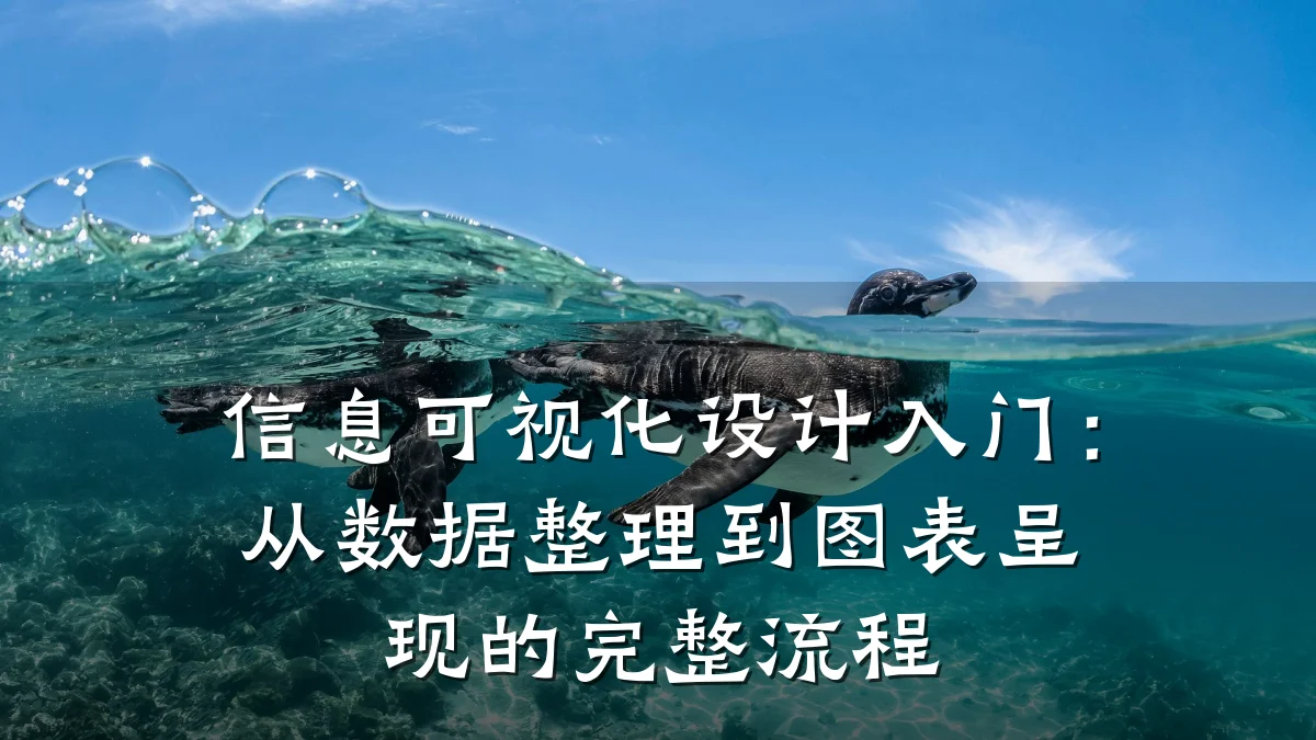 信息可视化设计入门:从数据整理到图表呈现的完整流程