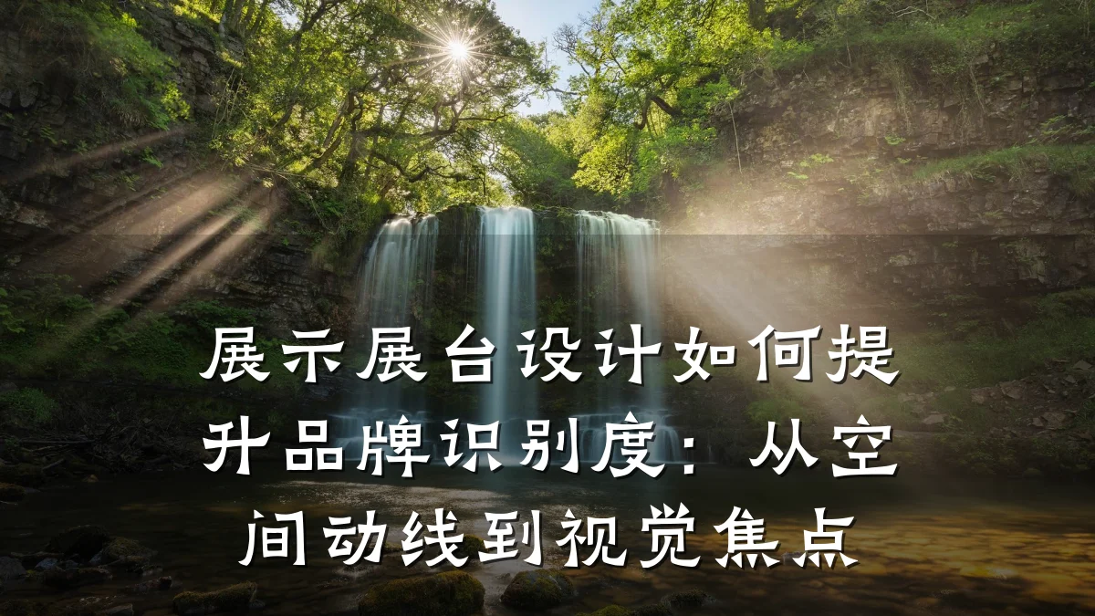 展示展台设计如何提升品牌识别度:从空间动线到视觉焦点