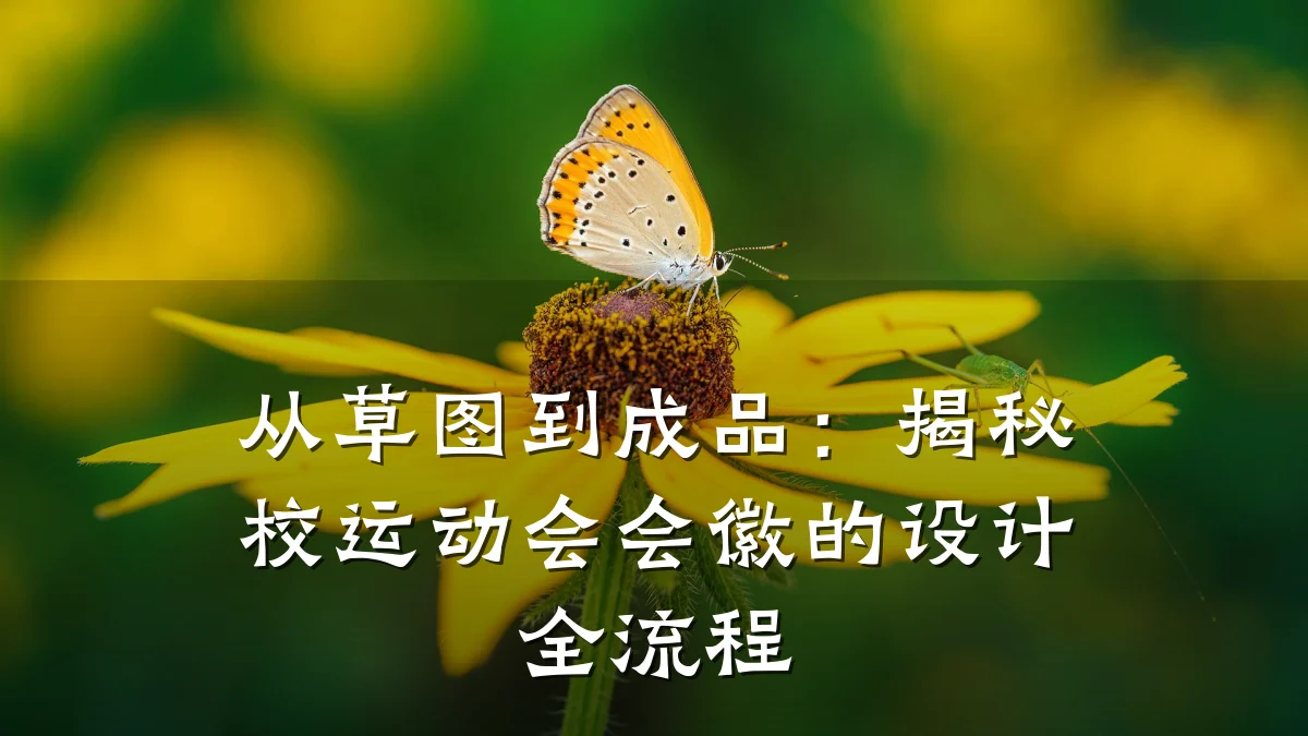 从草图到成品:揭秘校运动会会徽的设计全流程