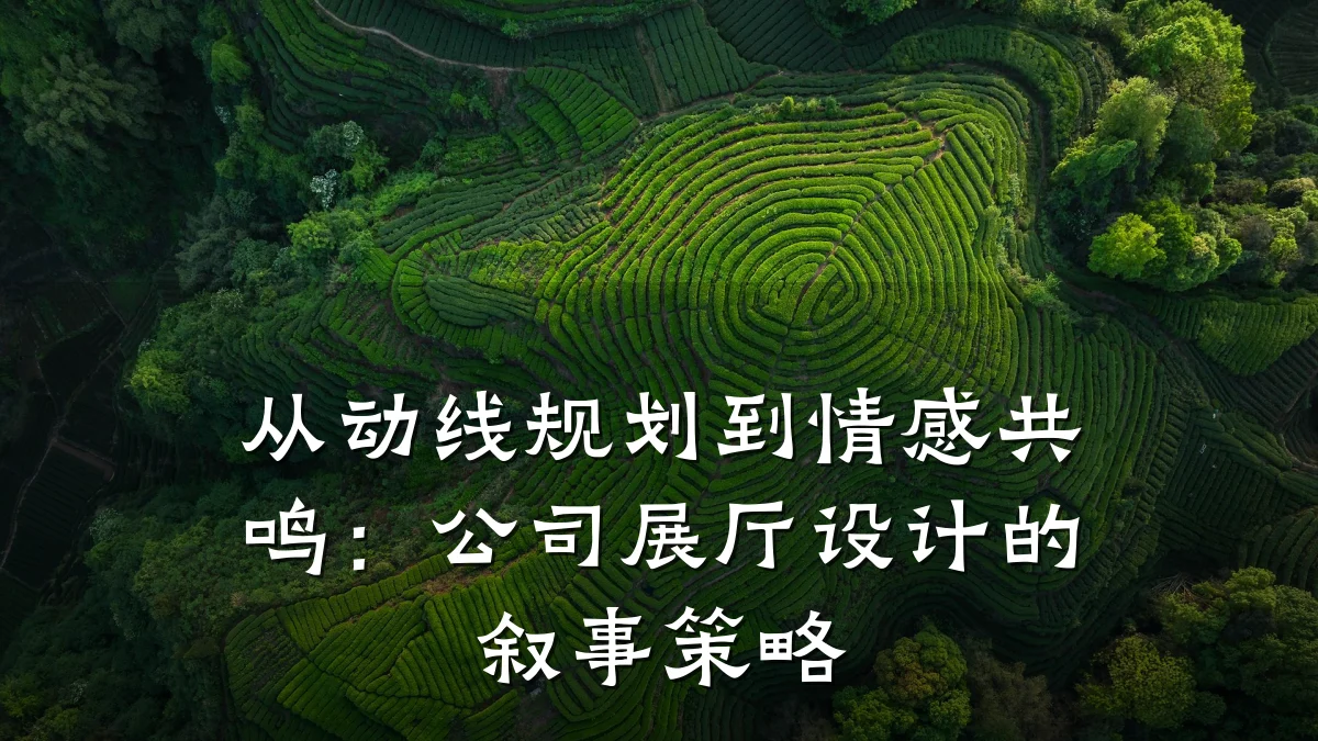 从动线规划到情感共鸣:公司展厅设计的叙事策略