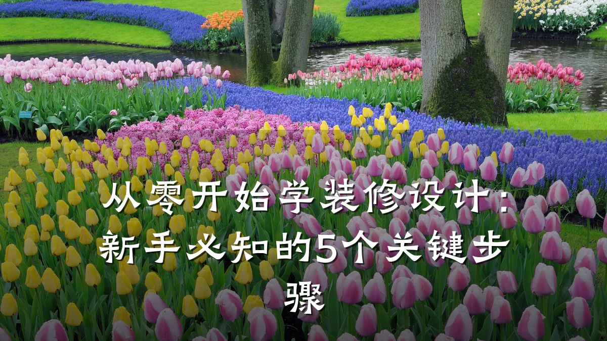 从零开始学装修设计：新手必知的5个关键步骤