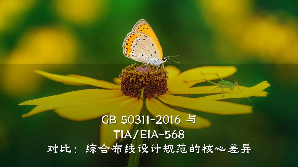 GB 50311-2016 与 TIA/EIA-568 对比:综合布线设计规范的核心差异
