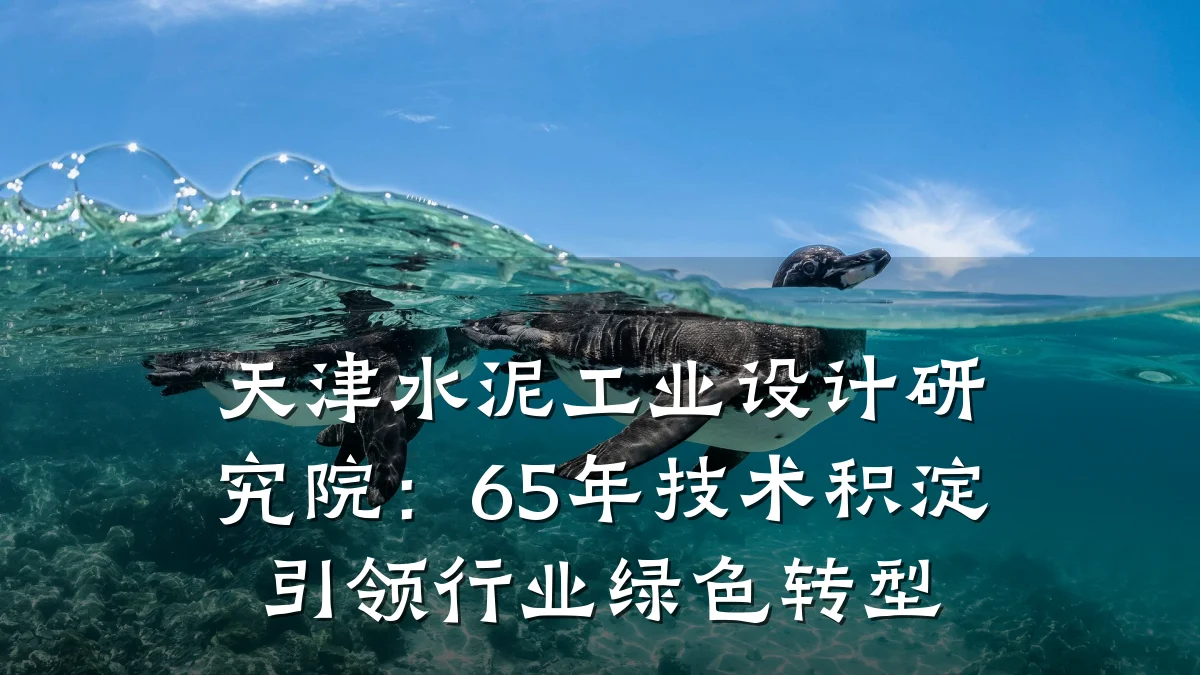 天津水泥工业设计研究院:65年技术积淀引领行业绿色转型