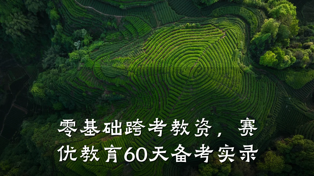 零基础跨考教资,赛优教育60天备考实录