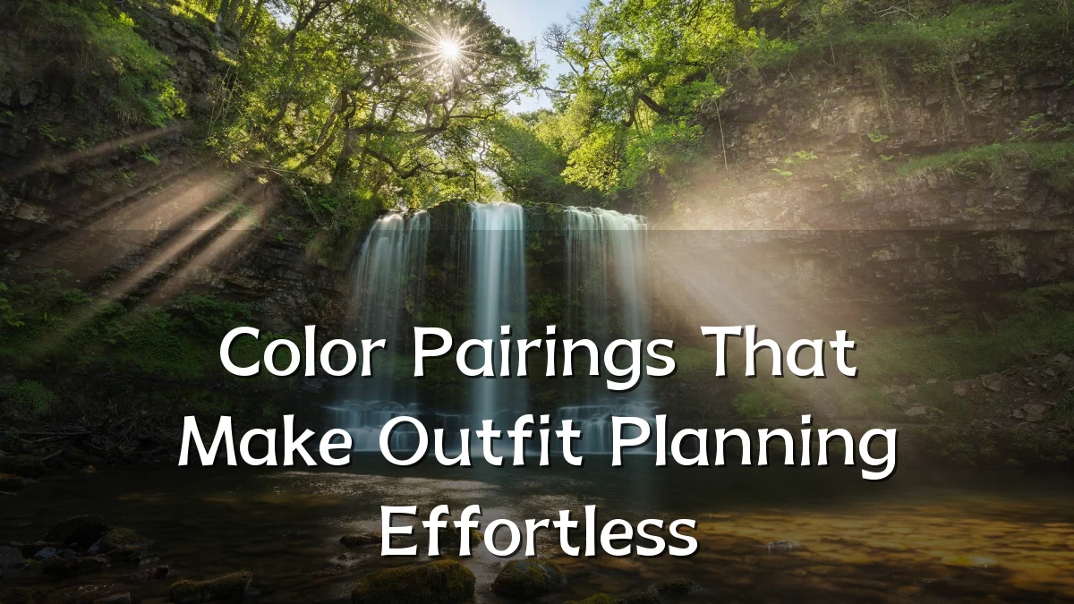 Color Pairings That Make Outfit Planning Effortless